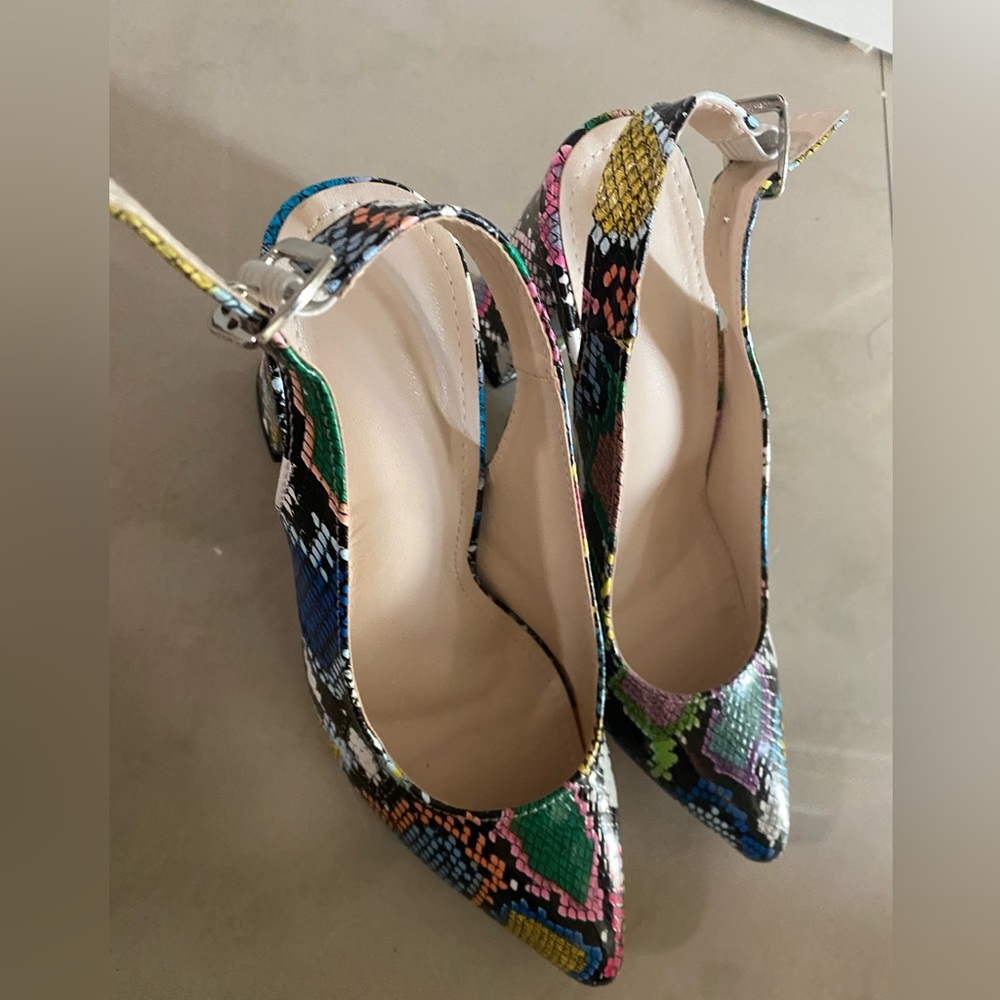 zapatillas tacon grueso size 7